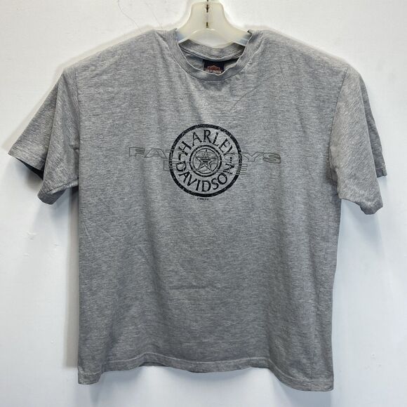 Harley-Davidson Other - Harley Davidson Sae Paulo Brazil T Shirt Gray Men’s Size XL Embroidered
